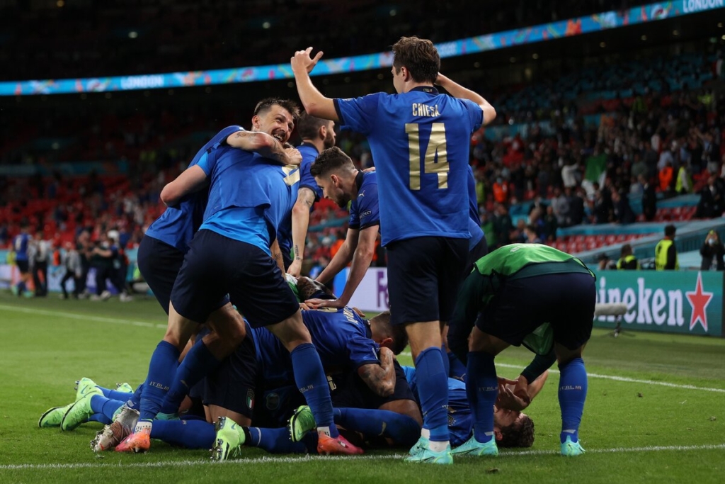 Italia a los cuartos de final de la Euro. Foto: Twitter