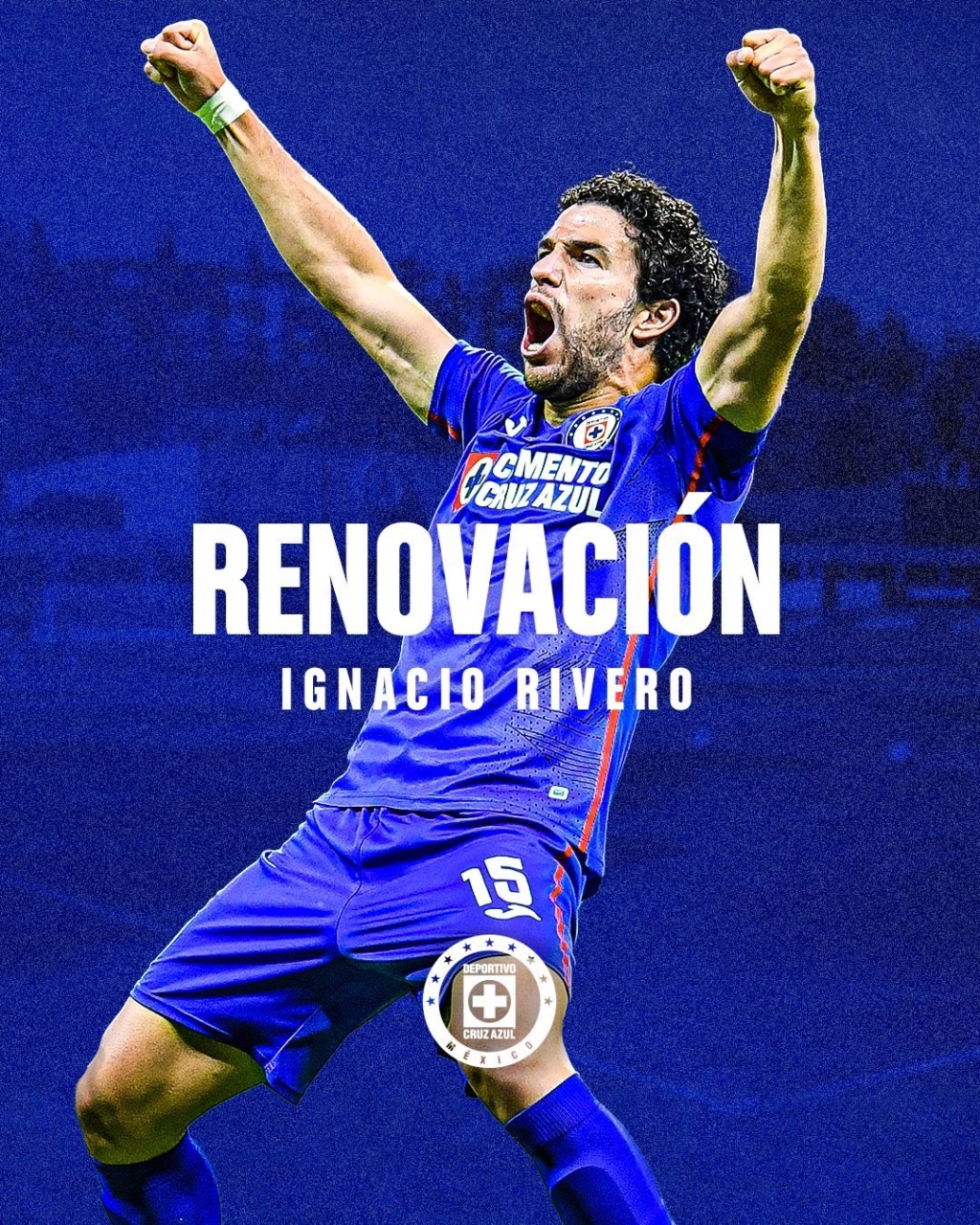 Ignacio Rivero se queda en Cruz Azul. Foto: Twitter