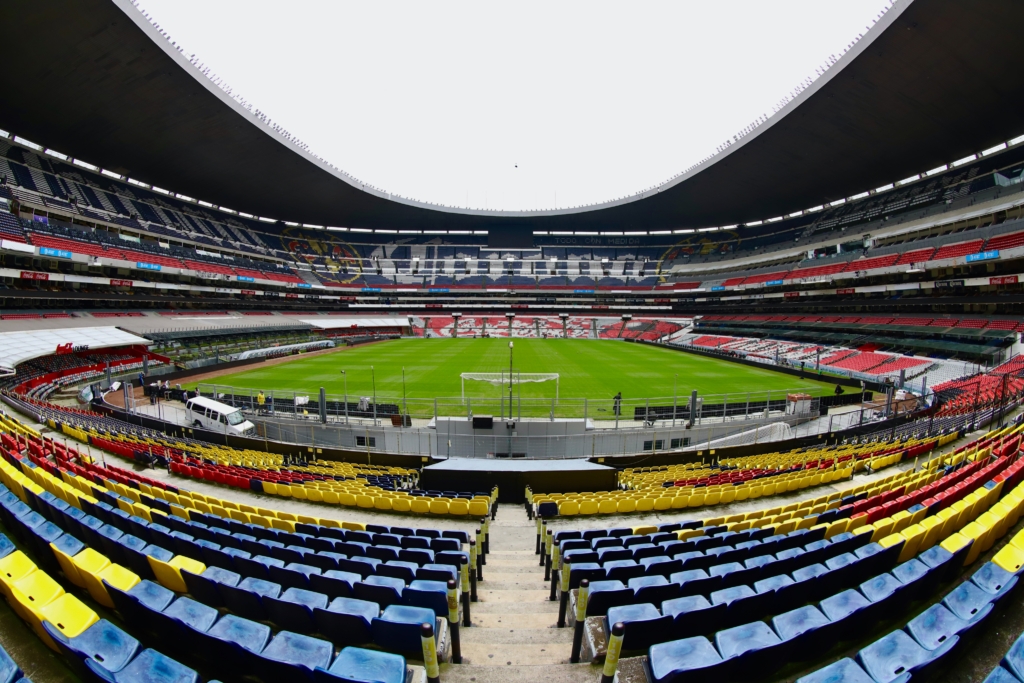Estadio Azteca al 100 por ciento. Foto: Twitter